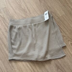NWT Gilly Hicks Waffle Knit Women's Skort